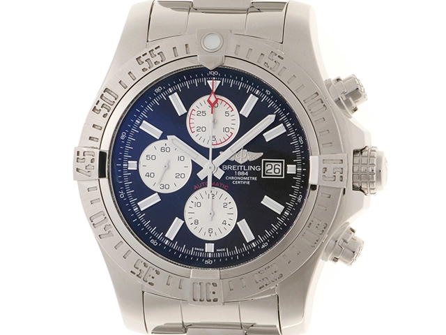 BREITLING ブライトリング スーパーアベンジャーII A13371 ステンレススチール クロノグラフ 自動巻き メンズ 腕時計 C