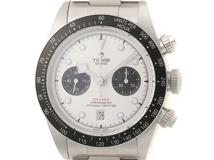 TUDOR チューダー 腕時計 2024年正規品 ブラックベイ クロノM79360N-0002 ホワイト/ブラック文字盤 スティール 自動巻き【472】SJ
