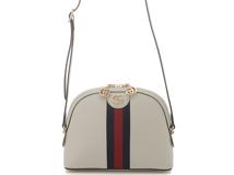 GUCCI　グッチ　オフィディア 　アウトレット　ショルダーバッグ ホワイト レザー　434