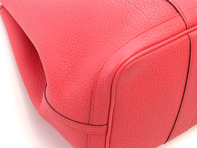 HERMES　エルメス　ハンドバッグ　ガーデンパーティPM　ブーゲンビリア・SV金具　ネゴンダ　T刻印・2015年頃製造【472】HA