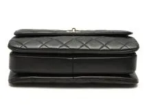 CHANEL　シャネル　マトラッセ３０　トレンディＣＣ　チェーンショルダー　ブラック／ＧＰ　ラムス　2146000437045　【437】