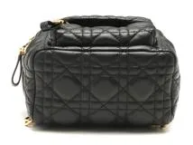 ♡レアサイズ♡ クリスチャンディオール　リュック　ラムスキン　カナージュ Christian Dior ディオール リュックサック バックパック カロ マクロ