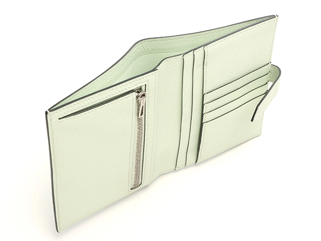 HERMES　エルメス　ベアン　コンパクト　U刻印（2022年頃）　ヴェールフィズ／ＳＶ　【472】YN