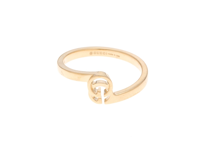 GUCCI グッチ GGランニング リング K18 ゴールド 8号 約2.3g