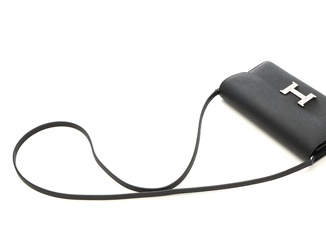 Hermès　エルメス　コンスタンス・トゥーゴー ブラック/SV　K刻印(2025年)【471】　Y