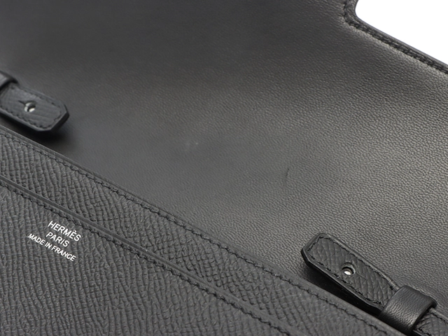 Hermès　エルメス　コンスタンス・トゥーゴー ブラック/SV　K刻印(2025年)【471】　Y