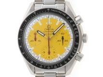 OMEGA オメガ メンズ オートマチック スピードマスター レーシング ミハエルシューマッハ 3510.12 イエロー文字盤 SS【472】HK