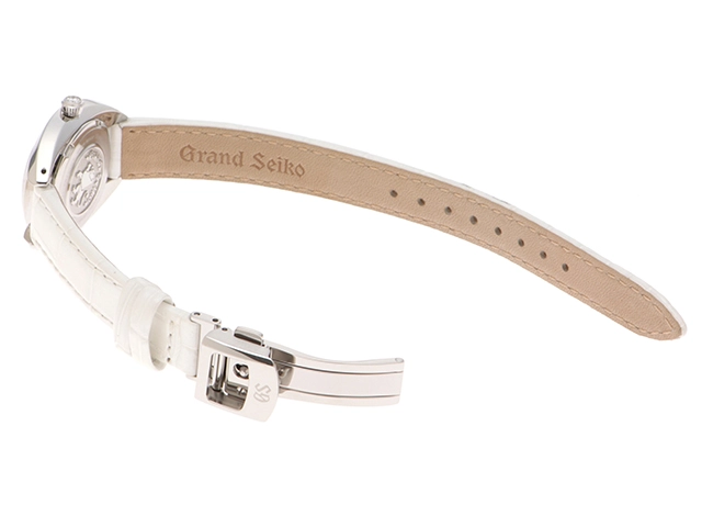 GRANDSEIKO グランドセイコー 腕時計 2024年正規品 ヘリテージコレクション STGF357 スティール/アリゲーター 1Pダイヤモンドシルバー文字盤 クォーツ【472】SJ