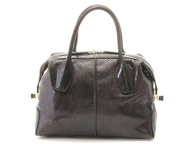 TOD'S トッズ Dスタイリング 2way ハンドバッグ ショルダーバッグ TOD'S トッズ Dスタイリング 2wayショルダー ネイビー/ブラック