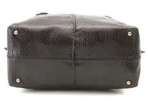 TOD'S トッズ Dスタイリング 2wayショルダー ネイビー/ブラック