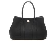 HERMES　エルメス　ネオ・ガーデン23 ブラック/ネゴンダ/SV金具　 K刻印　2025年頃製造【472】KS