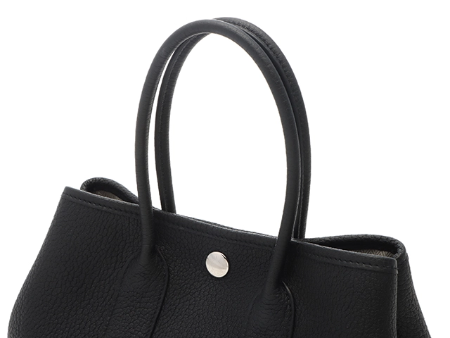 HERMES　エルメス　ネオ・ガーデン23 ブラック/ネゴンダ/SV金具　 K刻印　2025年頃製造【472】KS