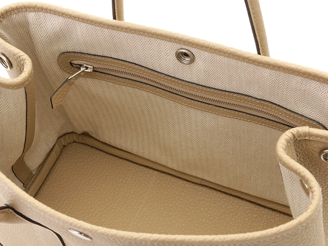 HERMES　エルメス　ハンドバッグ　ガーデンＴＰＭ　トレンチ/SV　カントリー　A刻印（2017年頃製造）　【471】　RE