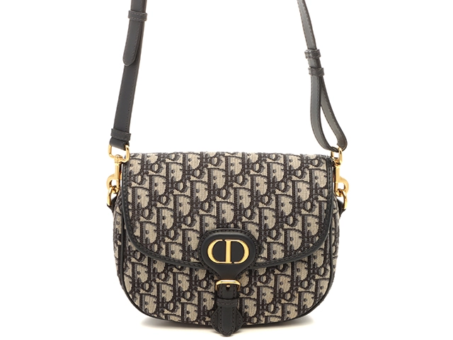 美品【ディオール】Bobby ミディアム オブリーク　ショルダーバッグ DIOR ディオール BOBBY ボビー ミディアム オブリーク ジャガード