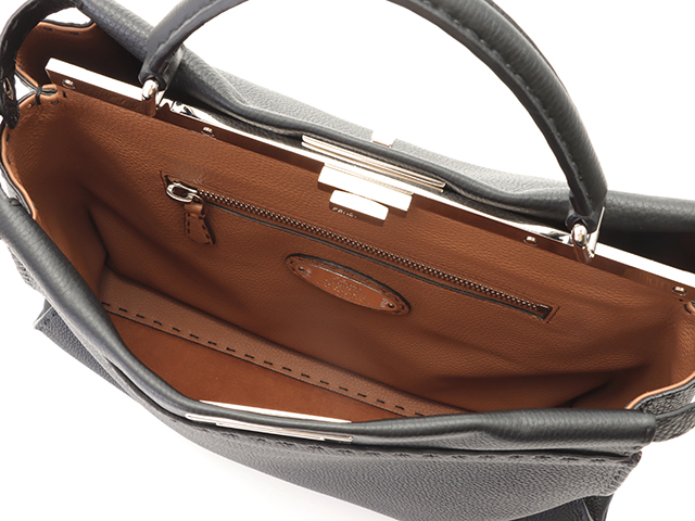 FENDI ピーカブー FENDI フェンディ ピーカブー ラージ セレリア 8BN210Q0J ブラック