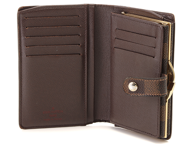【美品】ルイヴィトン ダミエ がま口財布 型番：N61664 管理No.ike※ LOUIS VUITTON ダミエがま口財布N61664 | ヤマダウェブコム
