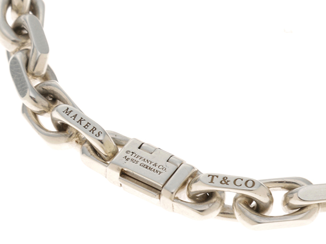 TIFFANY＆CO ティファニー メイカーズナローチェーンブレスレット
