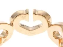 Cartier カルティエ Cハート リング ダイヤモンド YG D 6.6g ＃49【434
