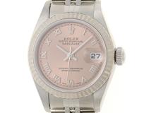 F番　ROLEX　ロレックス　デイトジャスト　79174　ステンレススチール　ローマ字文字盤　自動巻き　レディース　腕時計　Ｃ