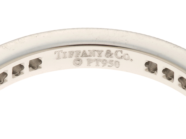 ティファニー TIFFANY&Co. リング・指輪 11.5号 ハーフエタニティ Pt950プラチナ ダイヤモンド