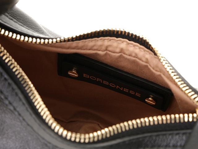 BORBONESE ボルボネーゼ ハンドバッグ ショルダーバッグ カーフ