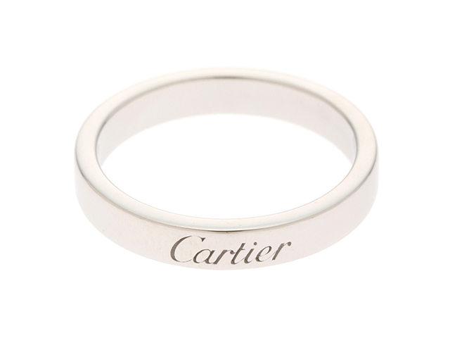 Cartier カルティエ 宝石・貴金属 Cドゥカルティエ ウェディングリング 指輪 プラチナ950 サイズ49号（日本サイズ9号） 4.7g  B4054000 【474】