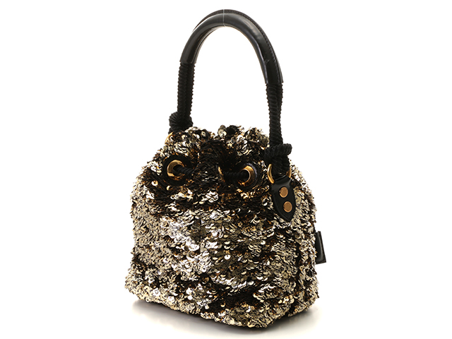 ルイヴィトン M40322 ハンドバッグ ブラック LOUIS VUITTON ミニノエロココ