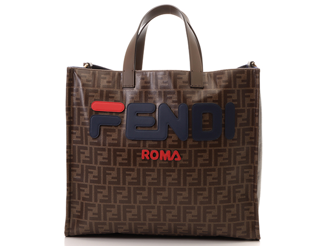 FENDI ✨フェンディ FILAコラボ ズッカ トートバッグ ハンドバッグ