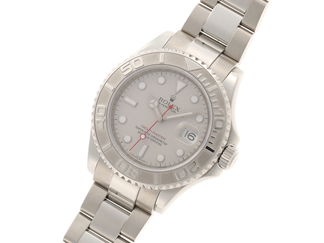 Z番 ROLEX ロレックス ヨットマスター ロレジウム 16622 シルバー文字