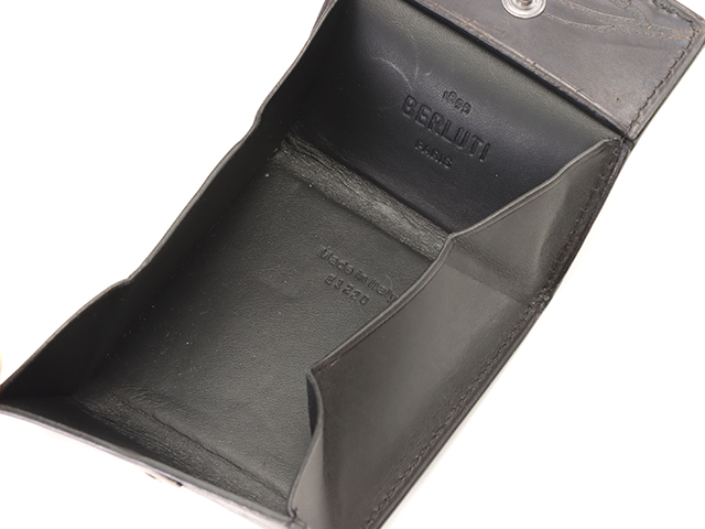 Berluti ベルルッティ カヤ カリグラフィコインケース ブラック