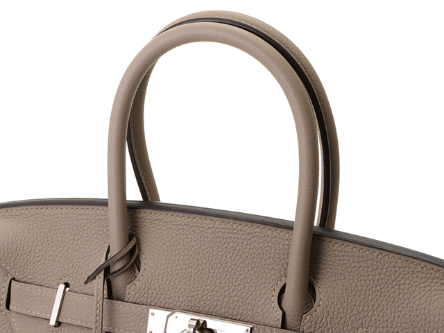 HERMES エルメス バーキン30 トゥルティールグレー トゴ