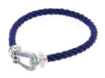 FRED　フレッド　フォース10BL/WG/SS/サファイヤ/トパーズ/アクアマリン/ダイヤ/10.5g/#16　【471】N