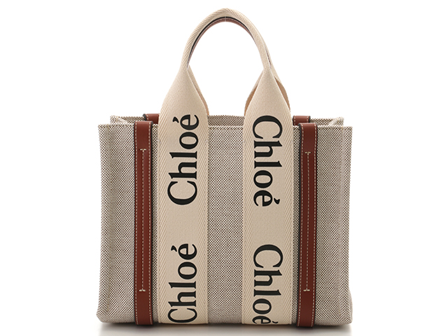 Chloe クロエ woody スモール キャンバス トート バッグ | www