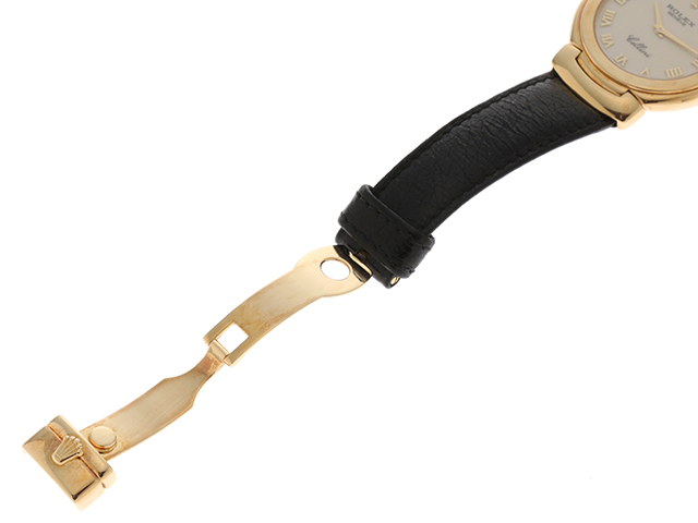 2020年OH ROLEX ロレックス チェリーニ 6622/8 アイボリー文字盤