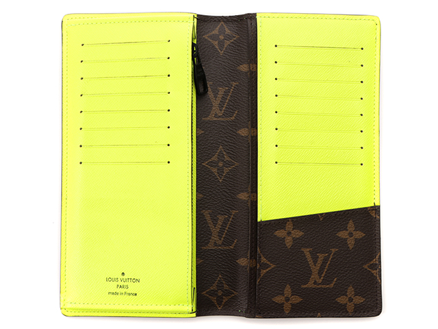 LOUIS VUITTONポルトフォイユ・ブラザアニスイエロー長財布 楽天市場】【中古】 LOUIS VUITTON （ルイヴィトン） ﾎﾟﾙﾄﾌｫｲﾕ