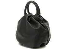 ロエベ LOEWE BOUNCE バウンス ハンドバッグ レザー ブラック 2WAY