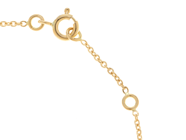 Dior ディオール　ミミウィ　ブレスレット　18金　K18　イエローゴールド　750　ダイヤモンド　チェーンブレスレット　1.3ｇ　【472】HF