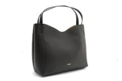 FURLA フルラ プリムラ ホーボー バッグ L ブラック レザー【460