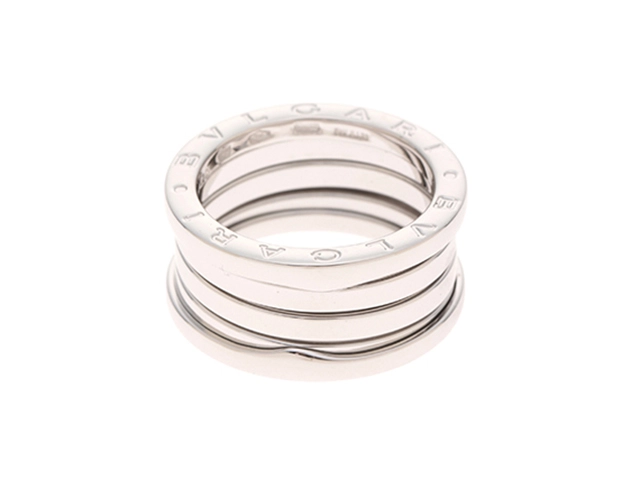 BVLGARI ブルガリ B-zero1リング K18ホワイトゴールド #54 約10.7g 