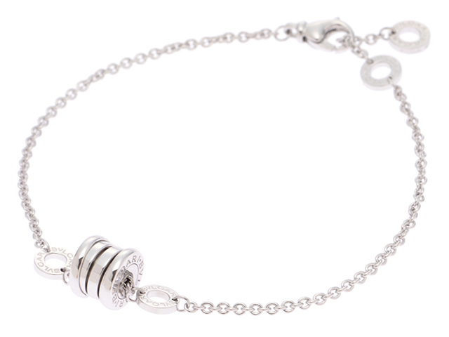 BVLGARI ブルガリ B－zero1 エレメントブレスレット K18ホワイト