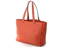 LOEWE ロエベ イーストウエストショッパー オレンジ レザー 内側少々汚れ 308.20.K86【433】2147100396171  の購入なら「質」の大黒屋（公式）