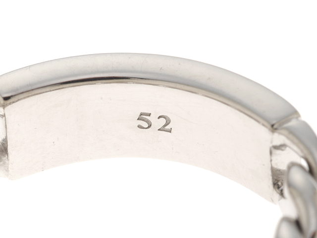 Dior ディオール 指輪 ゴルメットリング K18WG ホワイトゴールド 52