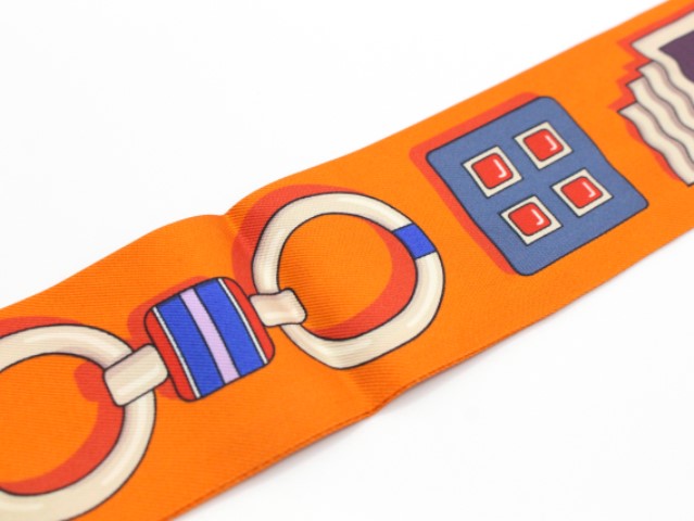 HERMES エルメス トゥイリー ツイリー スカーフ CARRE EN BOUCLES カレ