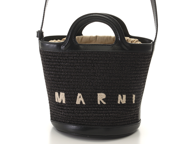 鑑定済・極美品 MARNI マルニ スモールバケットバッグ