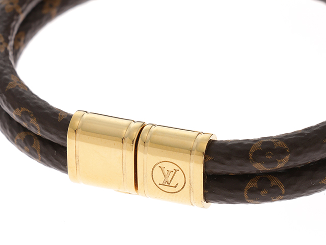 ルイヴィトン ブレスレット ネズミ モノグラム 新品未使用 LOUIS VUITTON ルイヴィトン ブラスレ モノグラム 金メッキ エト