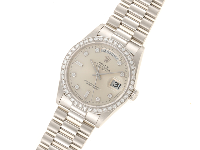 1994年並行 ROLEX ロレックス 腕時計 デイデイト 18346A ベゼルダイヤ