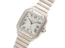 CARTIER カルティエ 腕時計　サントス ドゥ カルティエ LM WSSA0018　自動巻き　2022年7月正規　未使用品【472】SJ