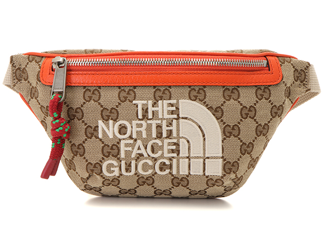 GUCCI THE NORTH FACE グッチ ベルトバッグ 650299 GY5UN 8895