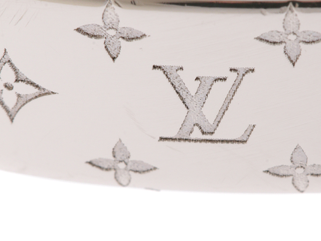 【美品】LOUIS VUITTON　ルイヴィトン　カフナノグラムブレスレット LOUIS VUITTON ルイ・ヴィトン ブレスレット カフ・ナノグラム
