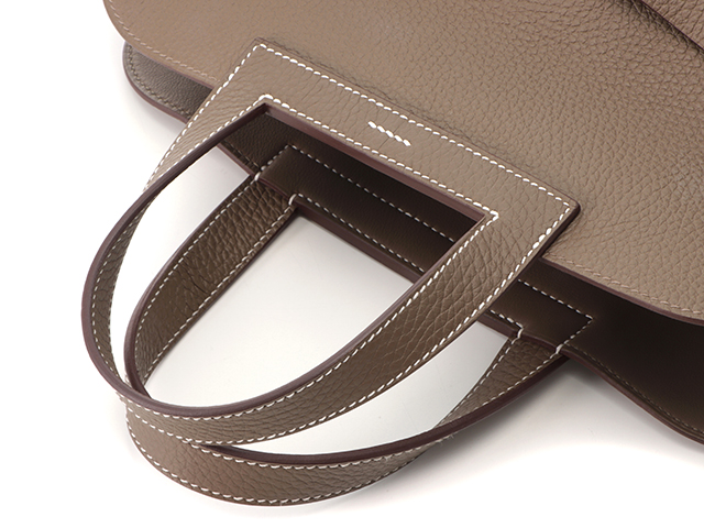 HERMES エルメス アルザン31 エトゥープ/SV金具 U刻印 2022年頃製造 【472】KS